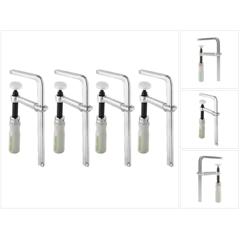 Pinces-étaux fsz 120 4 pièces ( 2x 489570 ) - Festool