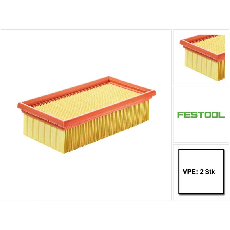 Hf-ct sys filtre principal cleantec - 2 pièces ( 2x 500558 ) - Festool