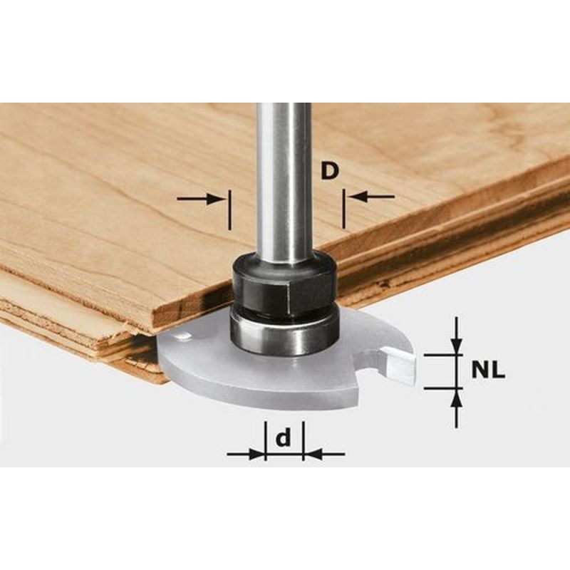 

Husillo de fresa S8 1,5-5 KL16 - Festool