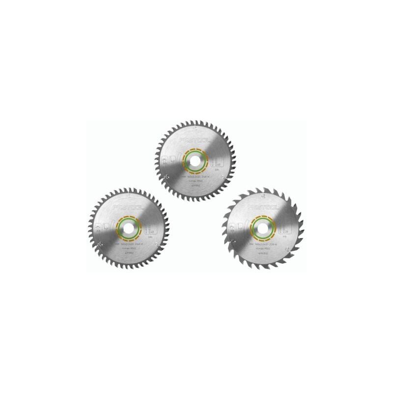 Festool - Jeu de lames de scie circulaire KSB-SORT/3 w 160x2,2 - 578565