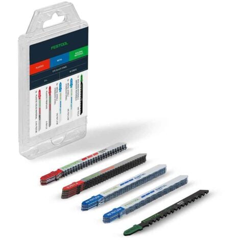 Festool Jeu de lames de scie sauteuse STS-Sort/21 P/M/B