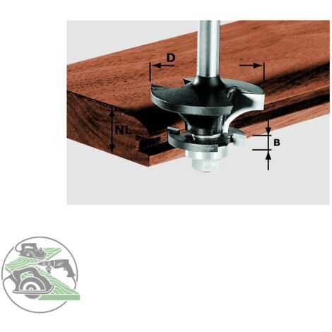 Festool Konterprofilfräser Nut HW S8 D43/21 A/KL (491129)