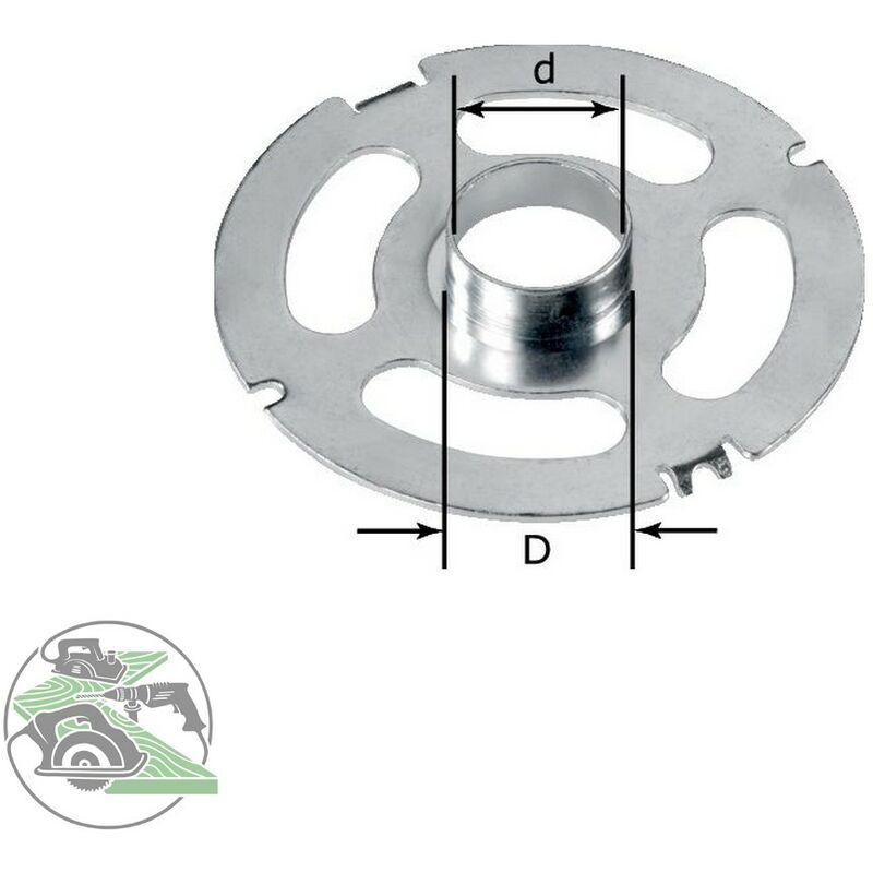 Image of Festool - Kopierring kr-d 27,0/OF 2200 494624 Oberfräse Fräse Ring