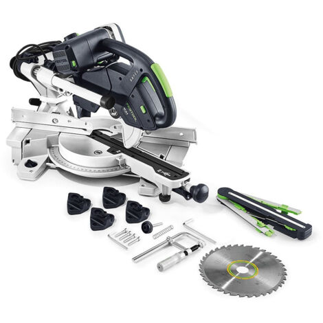 FESTOOL KS 60 E-SET (561729) 240v Slide compound mitre saw 216mm blade