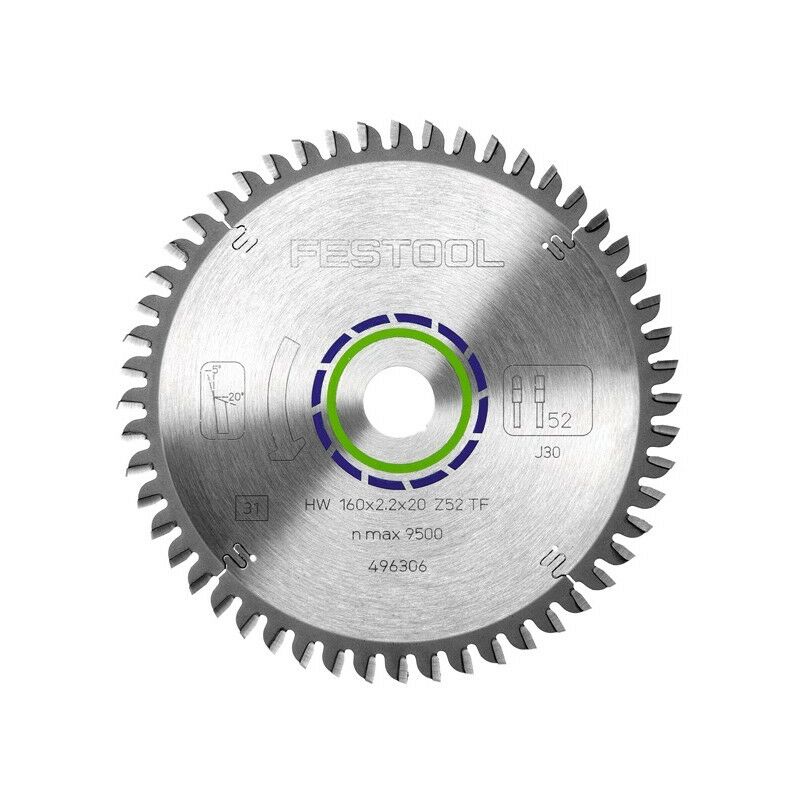 Festool - Lama speciale 160x2,2x20 TF52 - 496306