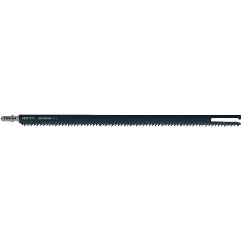 Festool – Lame de scie DSB 240/G – HCS – Longueur 240 mm – Pour panneaux isolants en PUR et polystyrène – Montage sans outil
