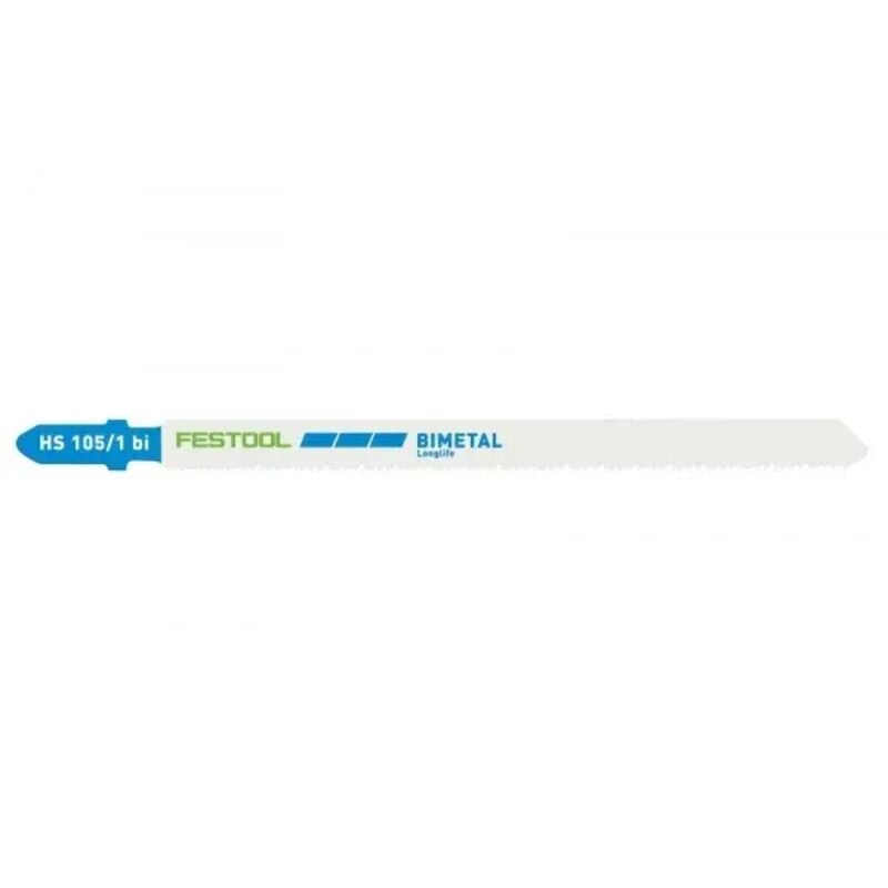 Hs 105/1 BI/5 Lame Metal Steel per seghetto alternativo pz 5 - Festool