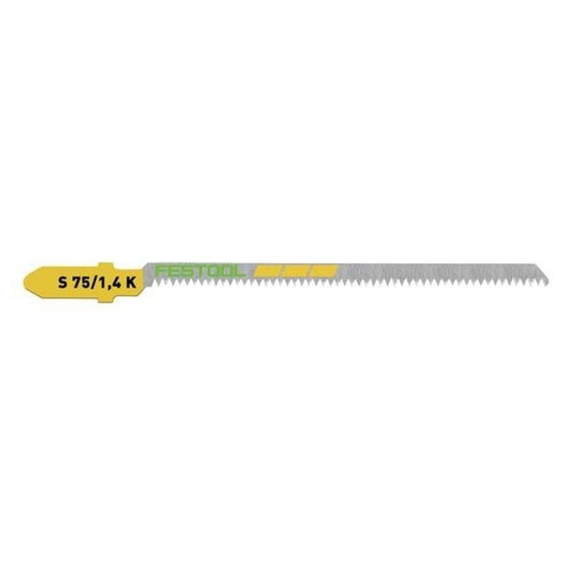 Lame seghetto s 75/1,4 K/5 wood curves - 204267 - Festool