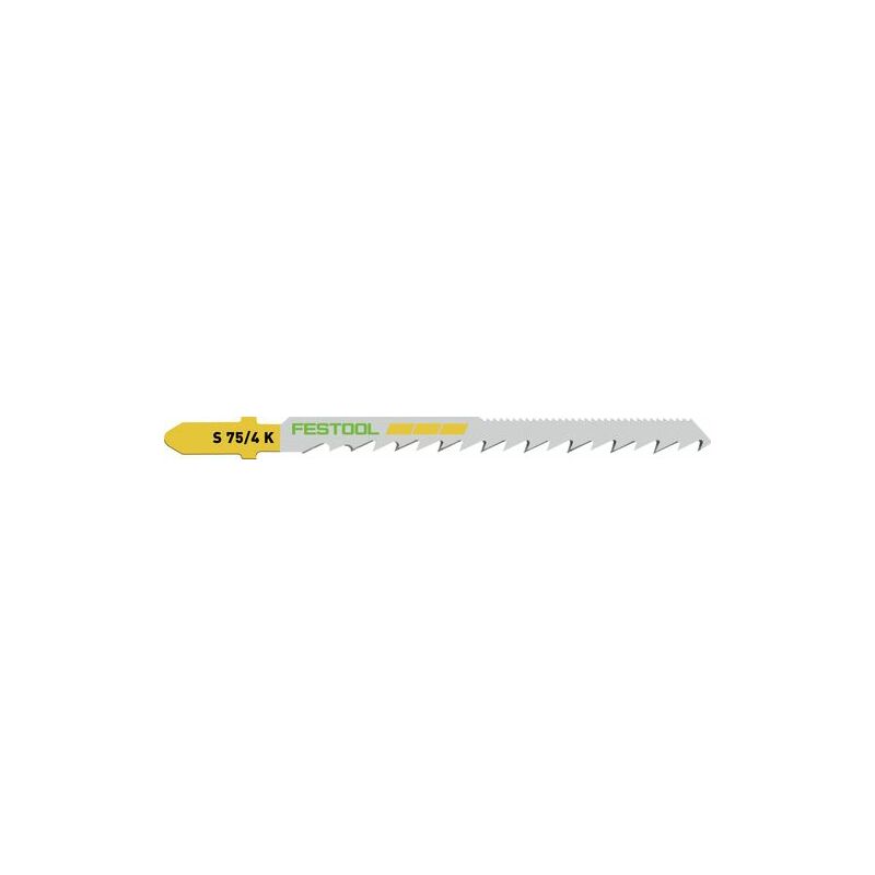 Lame seghetto s 75/4 K/20 Wood Curves - 204266 - Festool