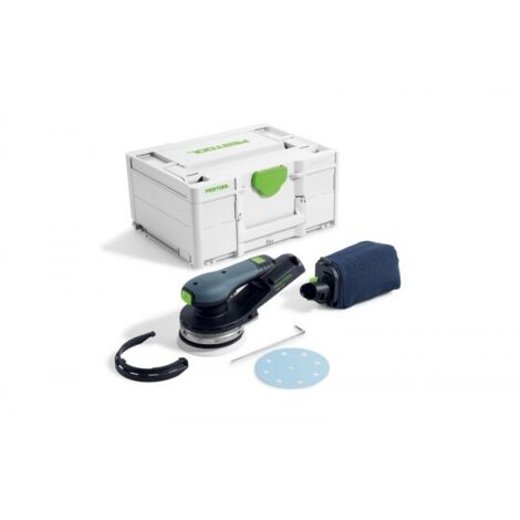 rotorbitale a batteria Festool ETSC 2 125-Basic senza batteria e caricabatteria in Systainer