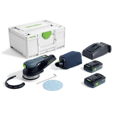 Festool Lijadora excéntrica a batería ETSC 2 125 4,0 I-Plus