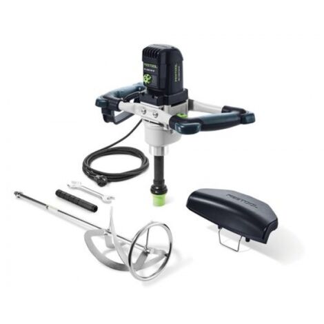 Festool – Malaxeur électrique 1200W – 2 vitesses 150-780 min⁻¹ – Dispositif d'aspiration MX pour mélange sans poussière – 575815