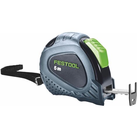 Festool MB 5m Maßband 5 m / 500 cm / 5000 mm ( 205182 ) mit Gürtelhaken