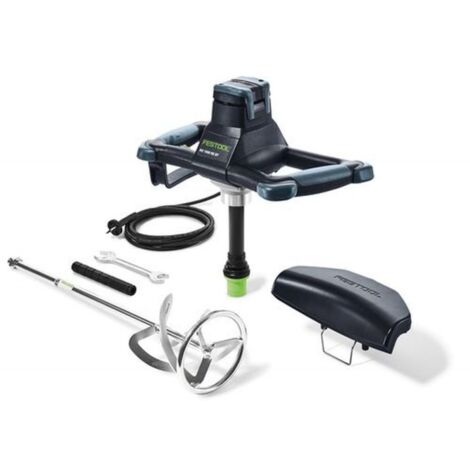 Festool – Mélangeur peinture 575807 1020W – Alimentation secteur – Dispositif d'aspiration MX pour mélange sans poussière – Ergonomique