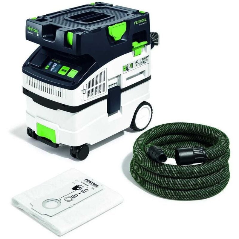 M Class Mobile Dust Extractor ctm midi i gb 240V cleantec - Festool