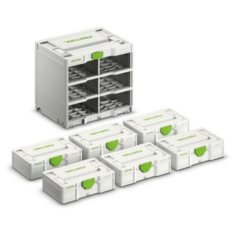 Systainer³ Rack SYS3-RK/6 m 337-Set - Festool