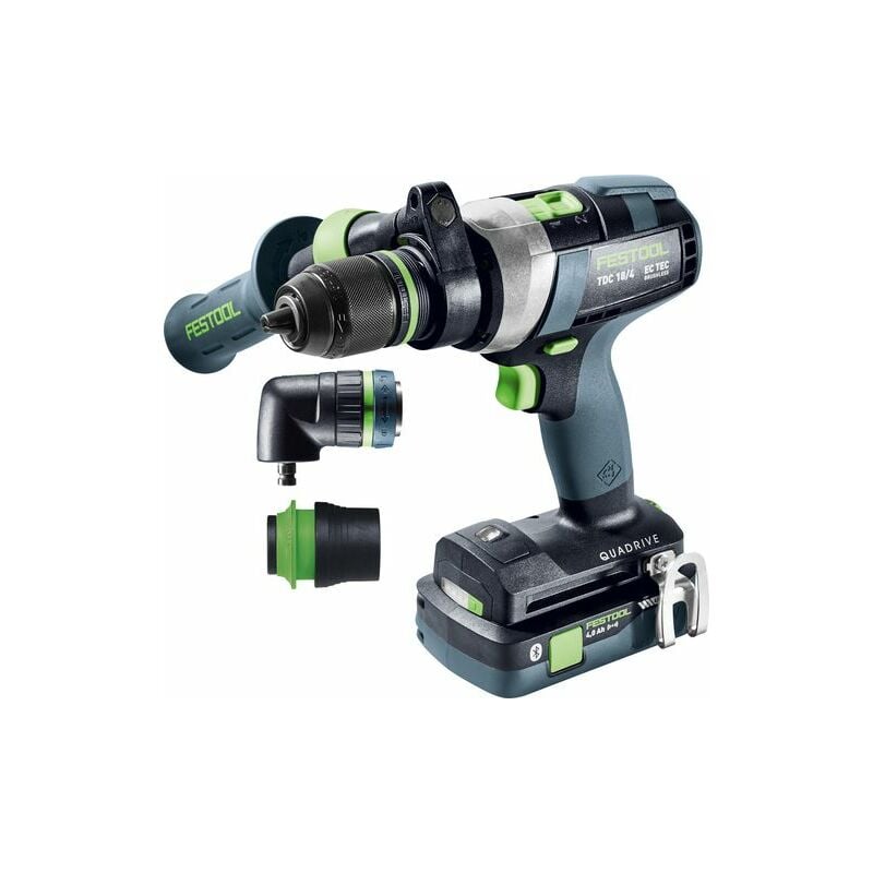 577243 Festool Perceuse-visseuse sans fil tdc 18/4 5,2/4,0 I-Set quadrive
