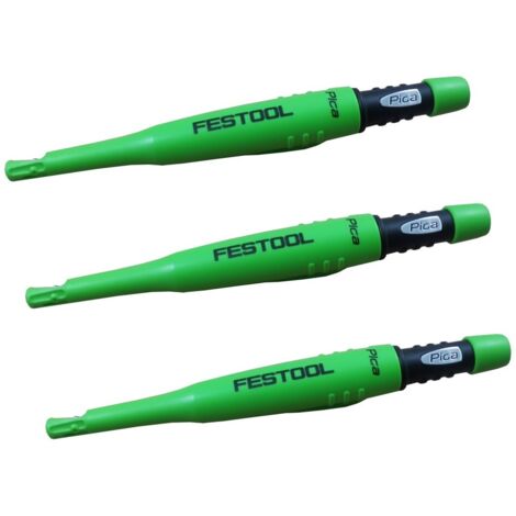 Festool PICA Stift Marker Tieflochmarker Baumarker MAR-S PICA 3 Stück Fanartikel