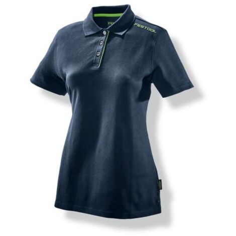 Festool Polo bleu foncé dame POL-LAD-FT1-XL