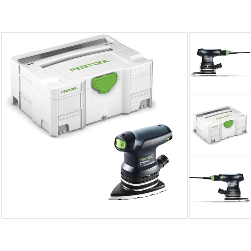 Festool - dts 400 REQ-Plus Ponceuse Delta 250W course 2mm dans Systainer ( 574635 ) + accessoires