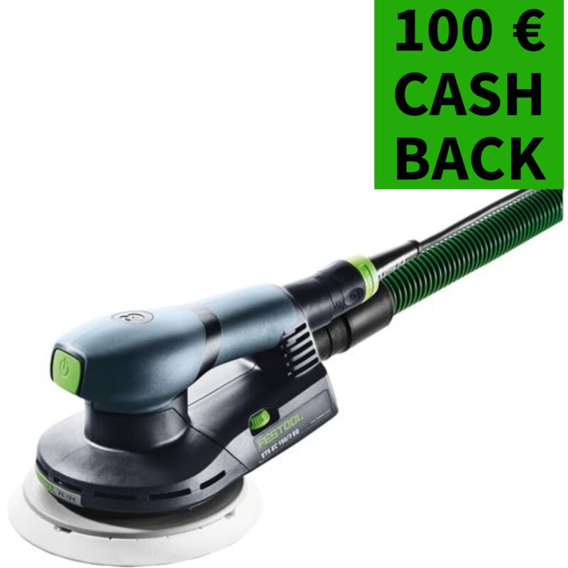 Ponceuse excentrique Festool ETS EC 150/3 EQ dans son carton