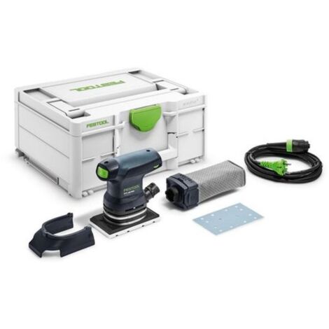 Festool – Ponceuse vibrante 250 W – Patin 80 x 130 mm – Pour ponçage bois naturel et plaqué – Moteur performant pour finition précise