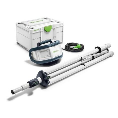 Festool – Projecteur de chantier SYSLITE DUO-Set – 8000 lumens – Température de couleur 5000 K – Classe de protection IP 55 – Systainer inclus