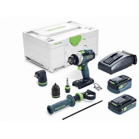 Perceuse visseuse sans fil TDC 18/4 5.2/4.0 I-Set FESTOOL - 577243