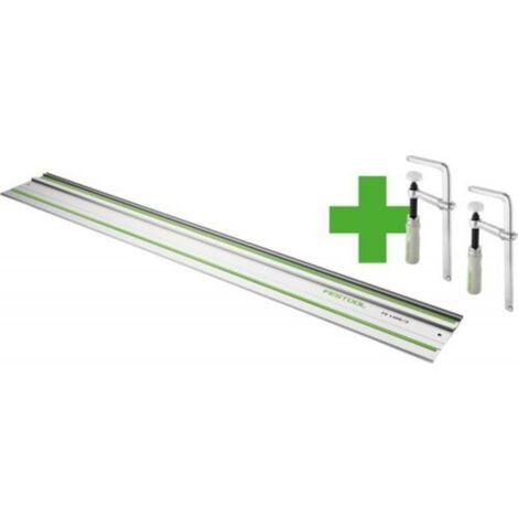 Pack rail de guidage FS 1400 + 2 serre-joints FSZ 120 - FESTOOL - 578422