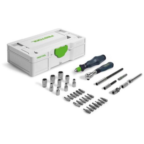 Festool Ratschen-Set SYS3 S 76-1/4"-CE RA für Systainer³ Rack