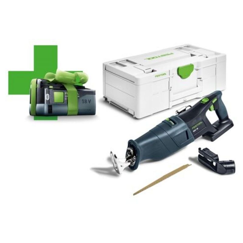 Scie sabre sans fil rsc 18 EB-Basic-5,0 - Festool