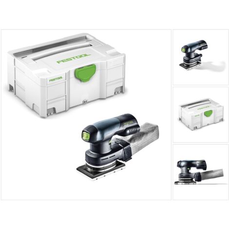 Festool RTSC 400 Li-Basic Levigatrice orbitale a batteria 18V in valigetta SYSTAINER ( 201519 ) - senza batteria, senza caricabatterie