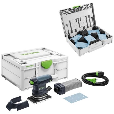 Festool Rutscher RTS 400 REQ-Plus + Schleifmittel Systainer³ Granat SYS-STF