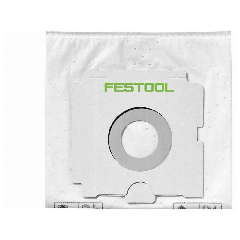 Lot de 5 sacs filtre selfclean sc fis-ct 36/5 Festool 496186