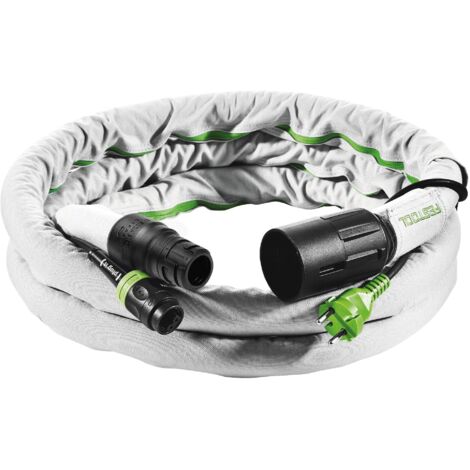 Festool Saugschlauch D27 mit Drehausgleich und Anschlussmuffe mit Bajonettverschluss, 5m