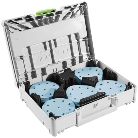 FESTOOL Schleifmittel-Systainer³ Granat SYS-STF D125 GR-Set - 578193