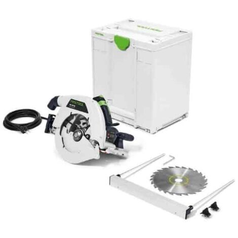 Festool – Scie circulaire plongeante 1900W – Profondeur de coupe réglable – Compatible rail de guidage – Pour bois massif et assemblage - HK 85 EB