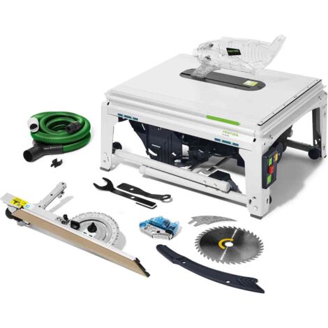 Festool – Scie circulaire sur table TKS 80 EBS – Puissance 2200W – Diamètre lame 254mm – Hauteur de coupe 80mm – Technologie SawStop