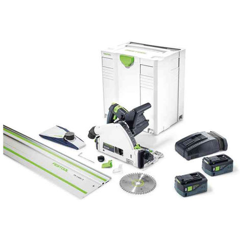 Scie Plongeante Sans Fil Tsc 55 Li 5 2 Rebi Set Sca Fs Festool 575745