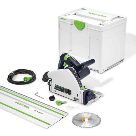 FESTOOL Scie plongeante TS55 REBQ-Plus-FS 1200W + rail - 576007 >>