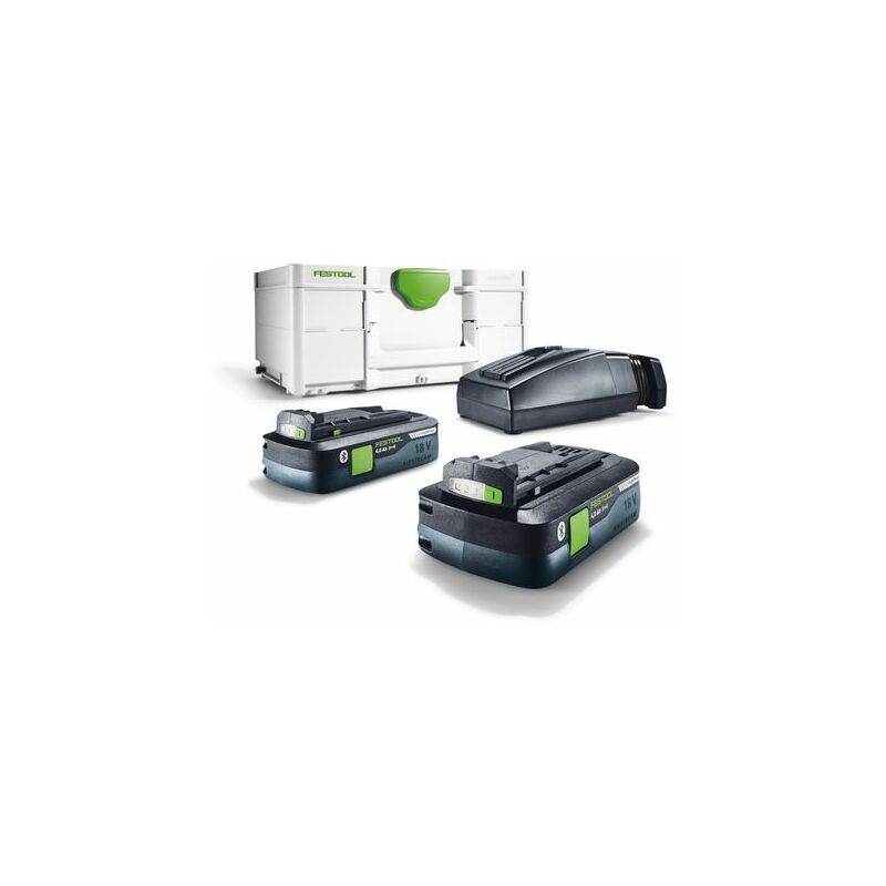 

Festool Set de energía SYS3 ENG 18V 2x4,0/TCL6