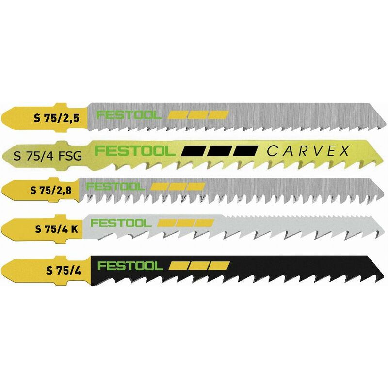 Set de hojas de calar STS-Sort/25 w - Festool