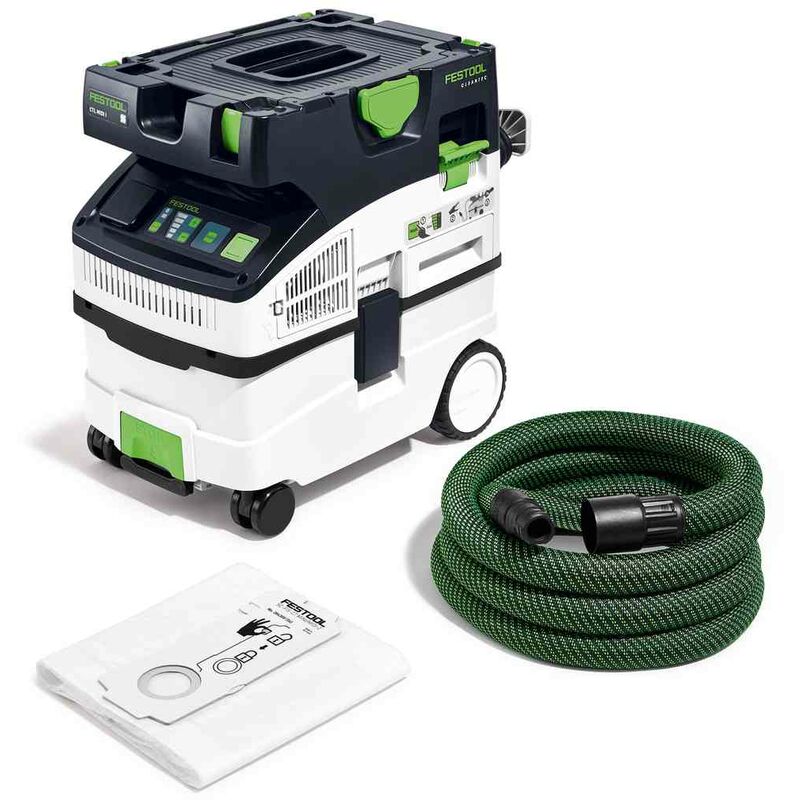 

Festool CTL MIDI I CLEANTEC Sistema móvil de aspiración -1200W - Clase L - 15L