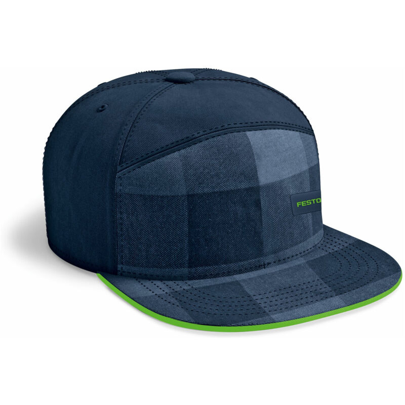 Festool Snapback Cap Gc-ft3 Golfmütze Dunkelblau-kariert Fanartikel 577980