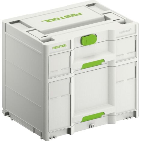 Festool Sortainer³ SYS3-SORT/2 M 337 Systainer mit Schubladen leer 577770