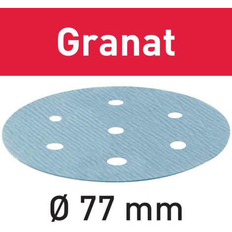 Festool STF D77/6 GR/50 Disques abrasifs Granat 50 pcs - 800