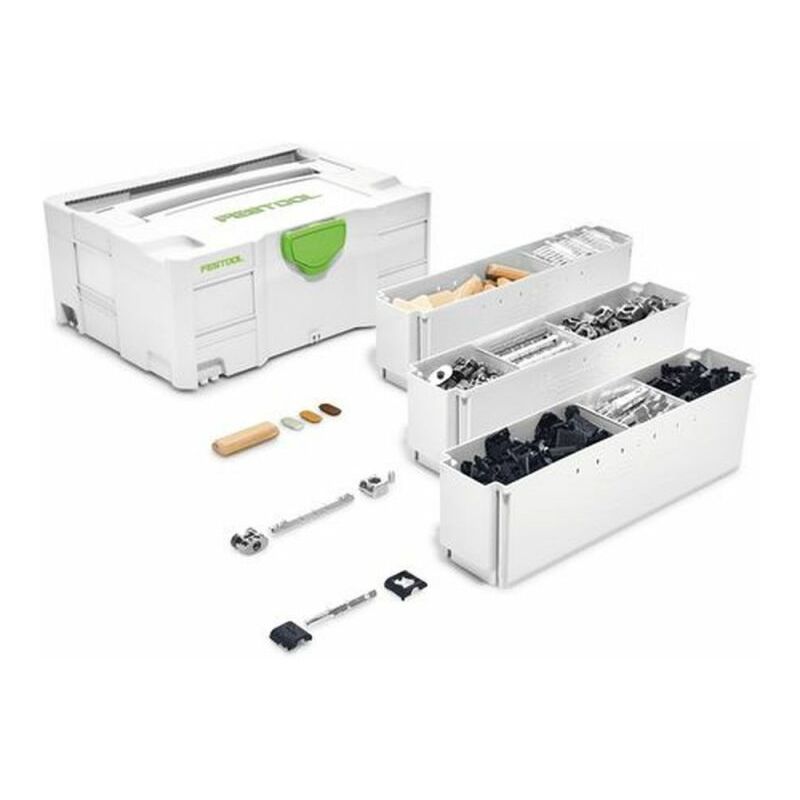 

Festool Surtido de sistema de uniones DOMINO SV-SYS D14