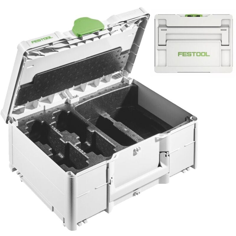 577133 Systainer Case for 4 BP18 Batteries duo Charger SYS3 M187 eng 18V - Festool