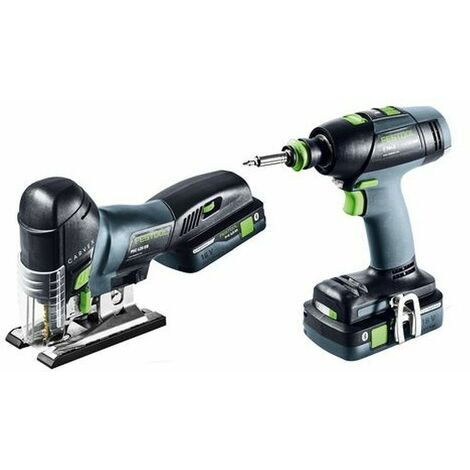 Festool T 18+3/PSC 420 I-Set - Set de montage sans fil