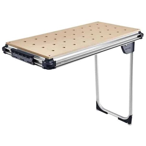 Festool – Table modulable 90 cm pour bois dur – Pieds réglables – Surface de travail extensible – 203457